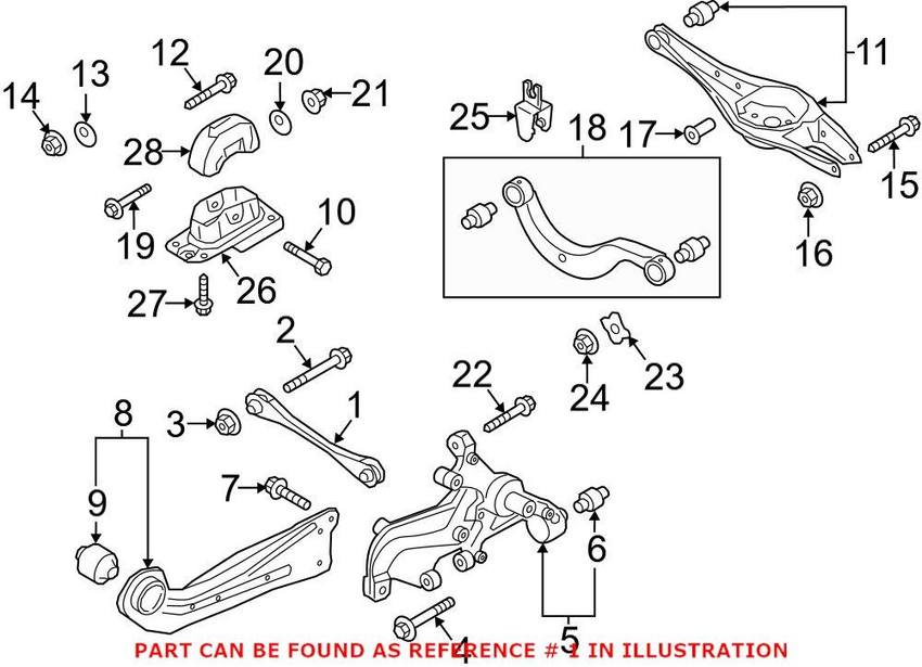 Suspension Control Arm - Rear